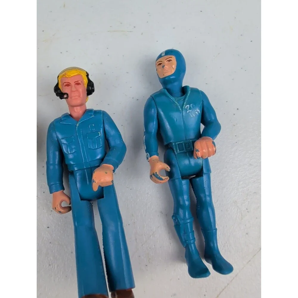 1976 Fisher Price Adventure People #310 Sea Explorer With 4 Figures And Accesso